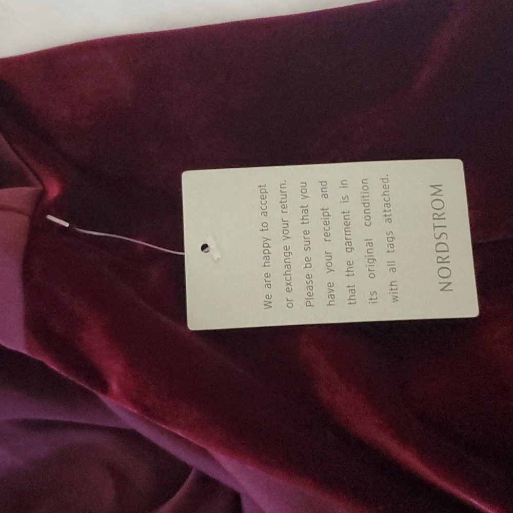 NWT Chelsea 28 Satin Velvet Dress, Small - Picture 10 of 11
